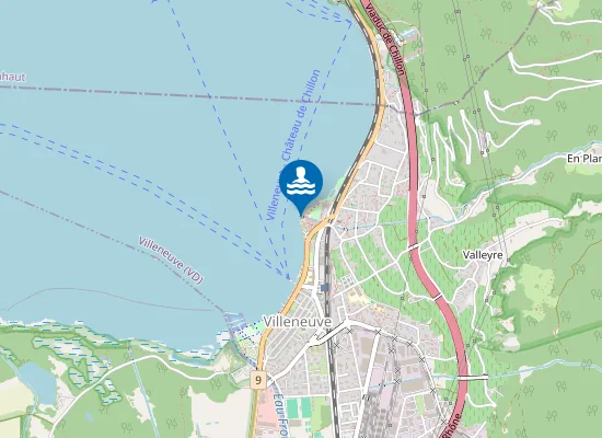 Map of Villeneuve Plage (Riviera)