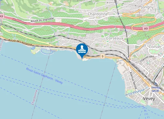 Map of Bains de la Crottaz