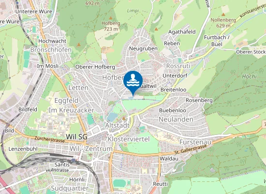 Map of Freibad Weierwise