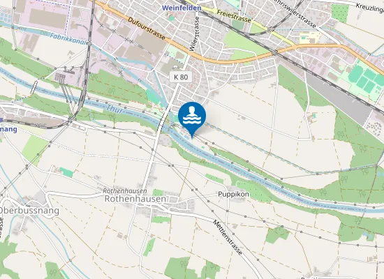 Map of Thurbad Weinfelden