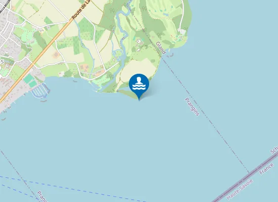 Map of Pointe de Promenthoux