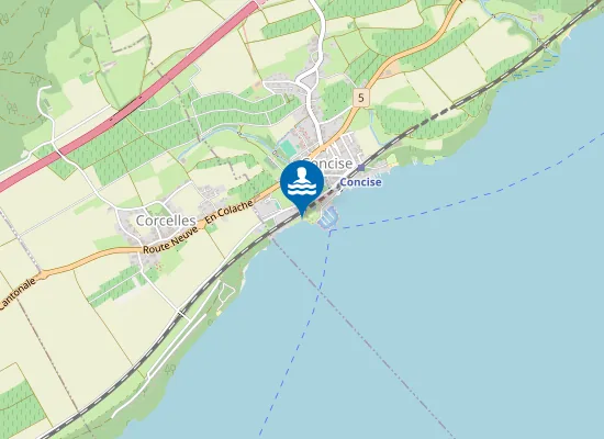 Map of Plage de Concise