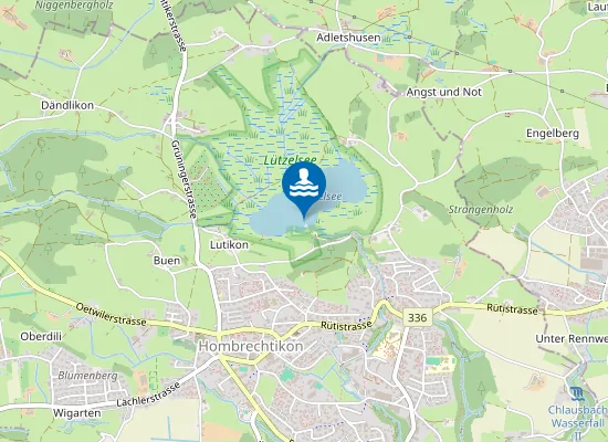 Map of Badi Lützelsee