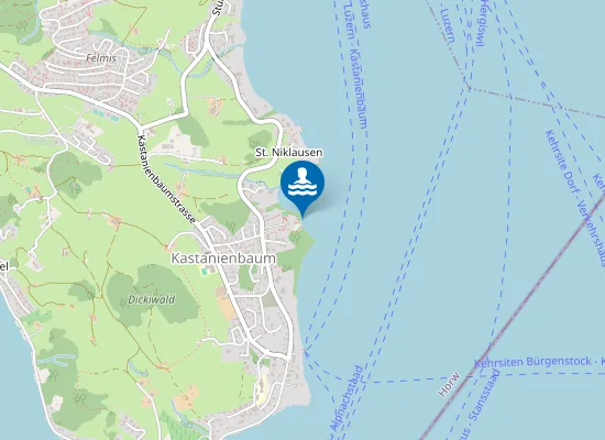 Map of Badeplatz Villa Krämerstein