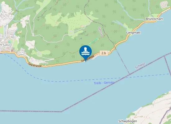 Map of Strandbad Kindli