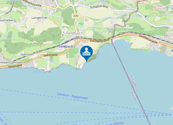 Map of Strandbad Feldbach