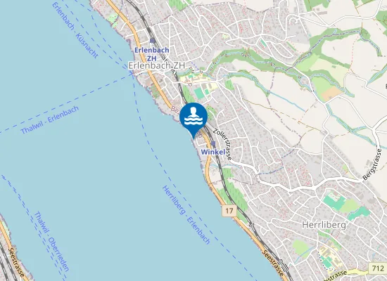 Map of Strandbad Winkel
