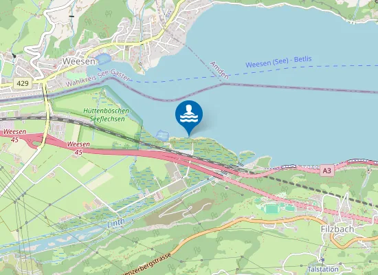 Map of Badestrand Gäsi