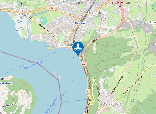 Map of Brunnen