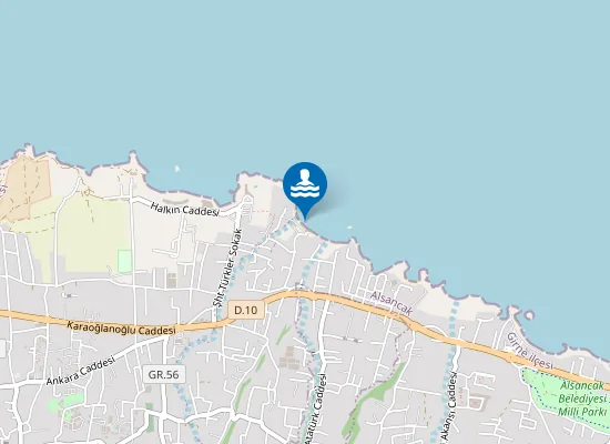 Map of Bamboo Beach