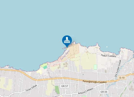 Map of Camelot Beach