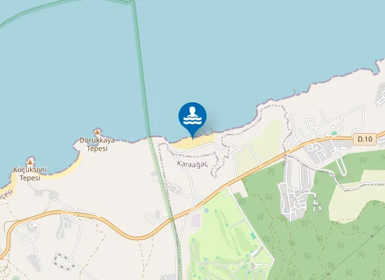 Map of Korenium beach