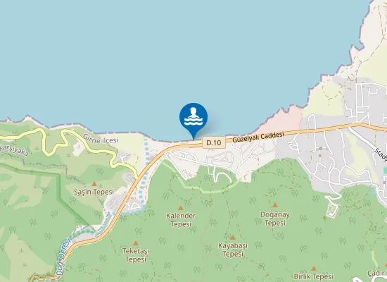 Map of Lapta Belediye Plajı