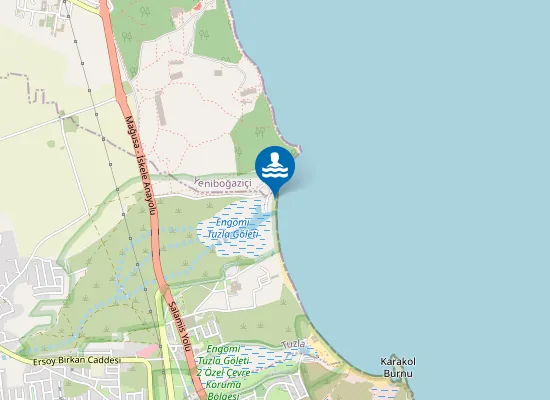 Map of Silver Beach