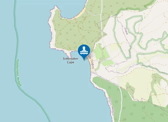 Map of Lara Beach