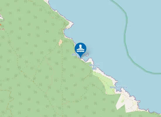 Map of Blue Lagoon