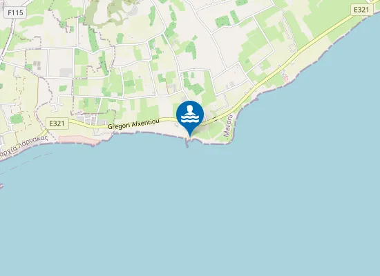 Map of Secret Paradise Beach (Maroni)