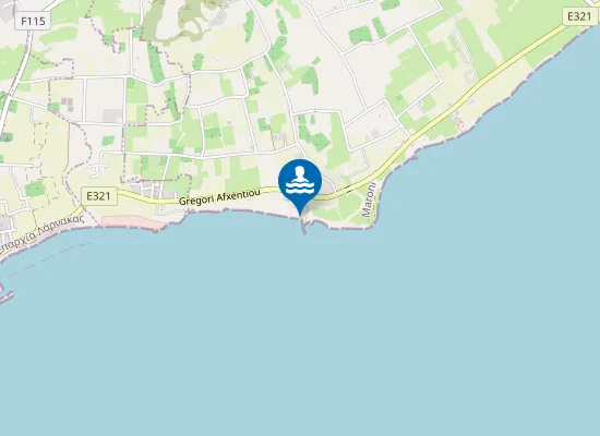 Map of Secret Paradise Beach (Maroni)