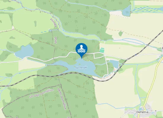 Map of Privátní pláž