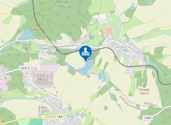 Map of FKK (nudistická pláž)
