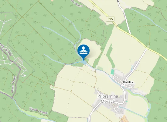 Map of Kuchyňka
