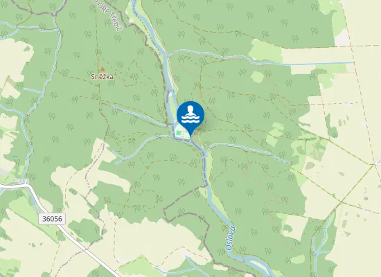Map of Koupání u řeky