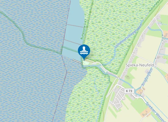 Map of NORDSEESTRAND SPIEKA NEUFELD