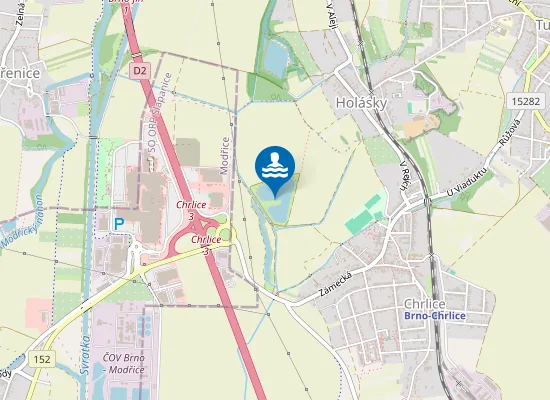 Map of Biotop Chrlice