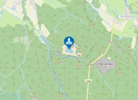 Map of Marokánka
