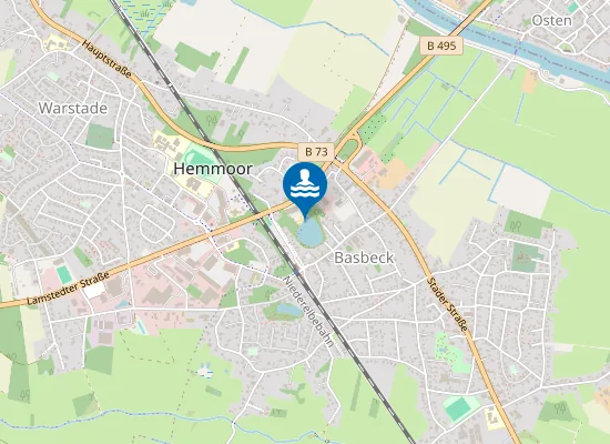 Map of HEMMOOR HEIDESTRANDBAD