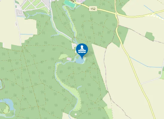 Map of přírodní koupaliště Hrotovice