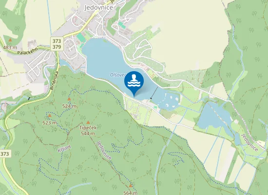 Map of Jedovnice