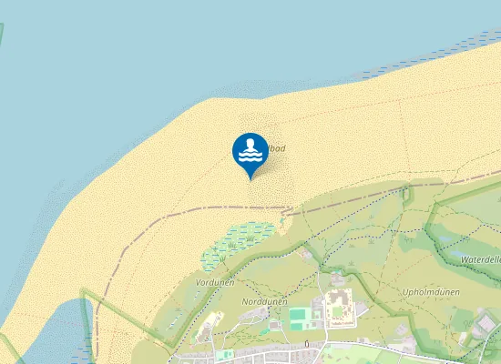 Map of NORDSTRAND BORKUM