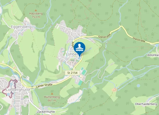 Map of Naturbad Huber Weiher