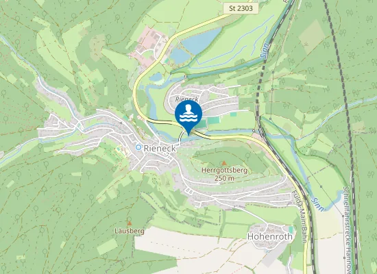 Map of "statt-Strand" Stadt Rieneck