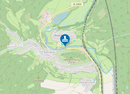 Map of "statt-Strand" Stadt Rieneck