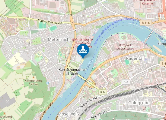 Map of Statt-Strand-Koblenz