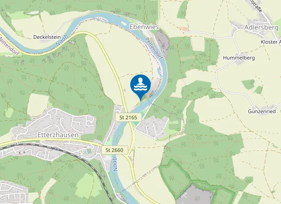 Map of Flussbad Etterzhausen