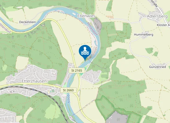 Map of Flussbad Etterzhausen