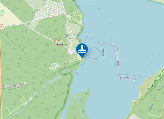 Map of Südstrand