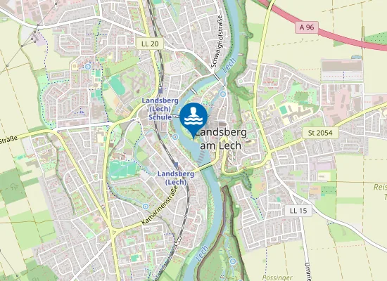 Map of Lechstrand