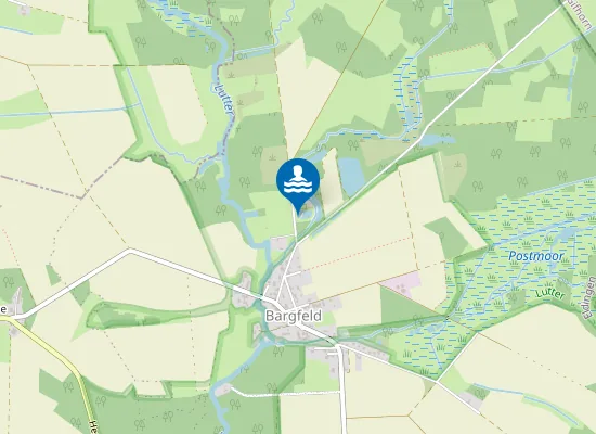 Map of Badeteich Bargfeld