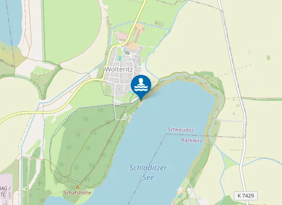 Map of Wolteritzer Strand
