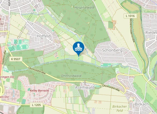 Map of Naturbadesee
