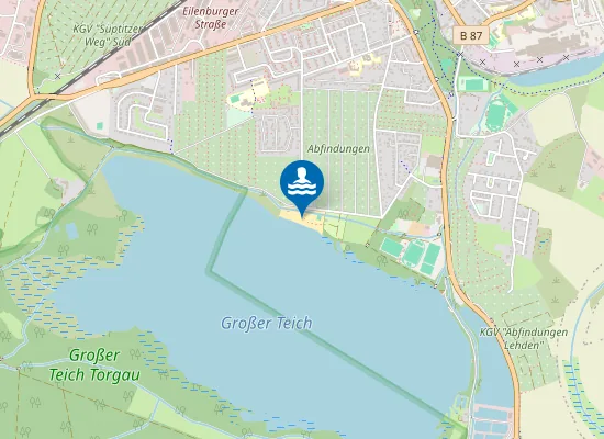Map of Stadtstrand Torgau