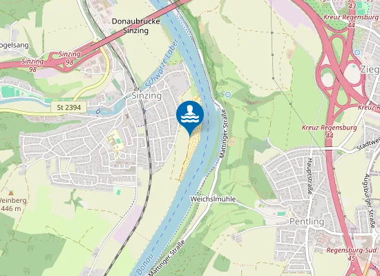 Map of Badestelle