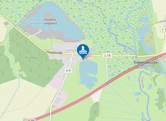 Map of Rasthof am See
