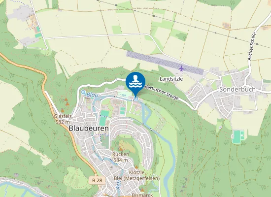 Map of Kneipp-Anlage Blaubeuren