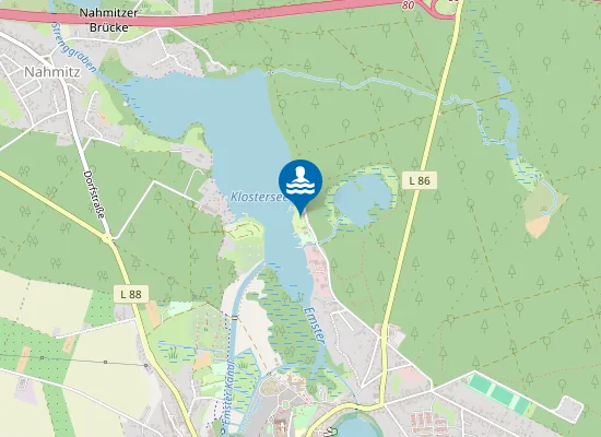 Map of Strandbad Lehnin