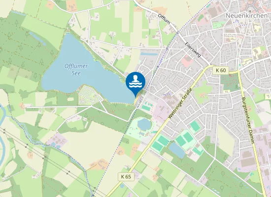 Map of Strand am Offlumer See